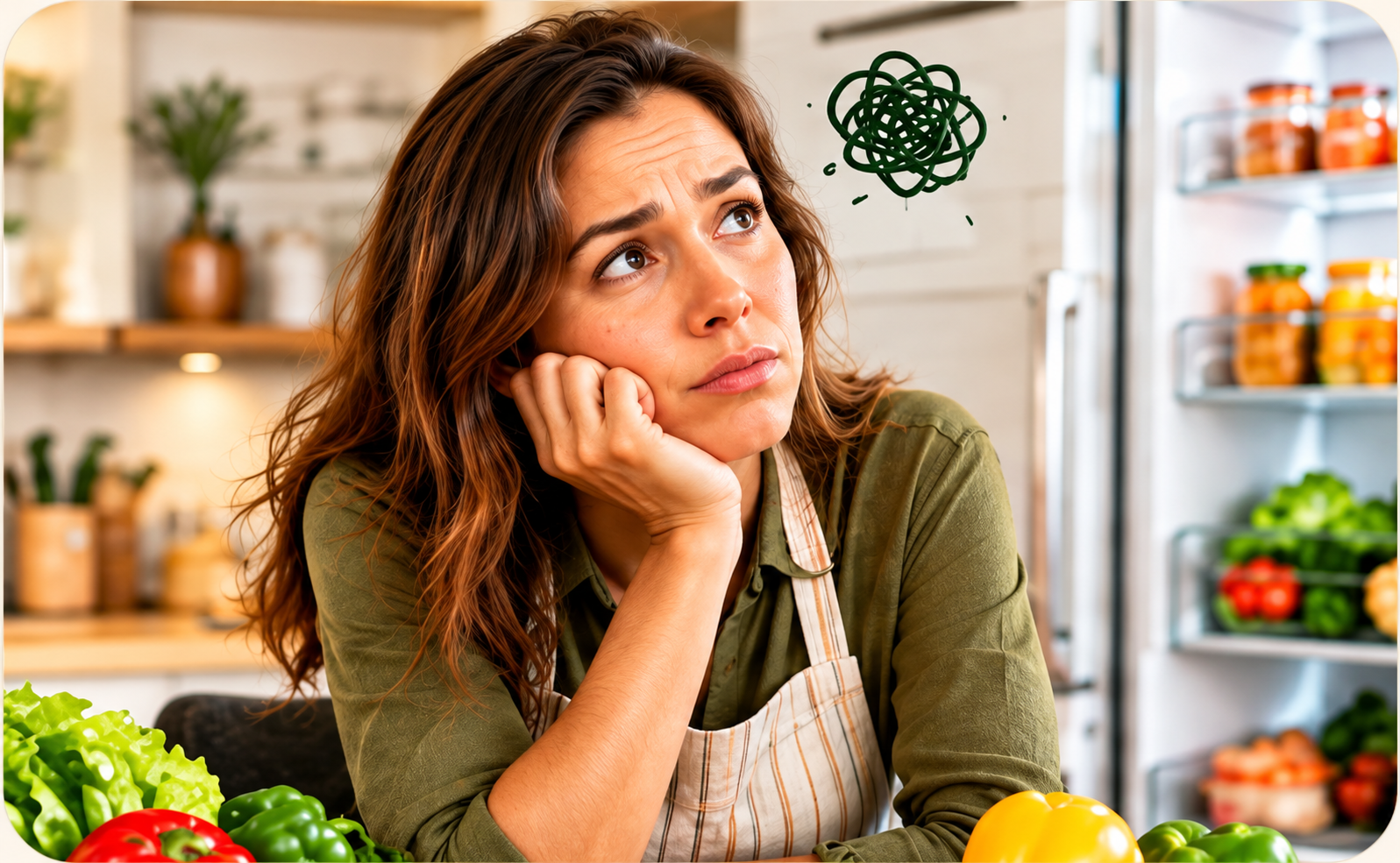 Dificultad para variar las comidas