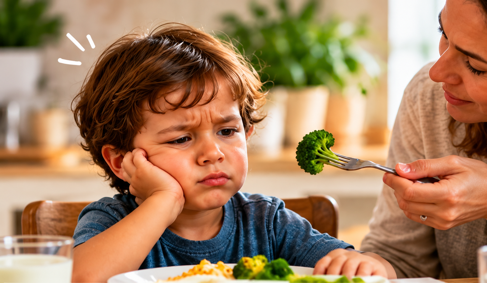Niños que rechazan la comida